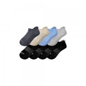 Bombas Men's Gripper Ankle Sock 8-Pack