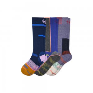 Bombas Men's Ski & Snowboard Starter Sock 3-Pack