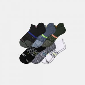 Bombas Men's All-Purpose Performance Ankle Sock 6-Pack