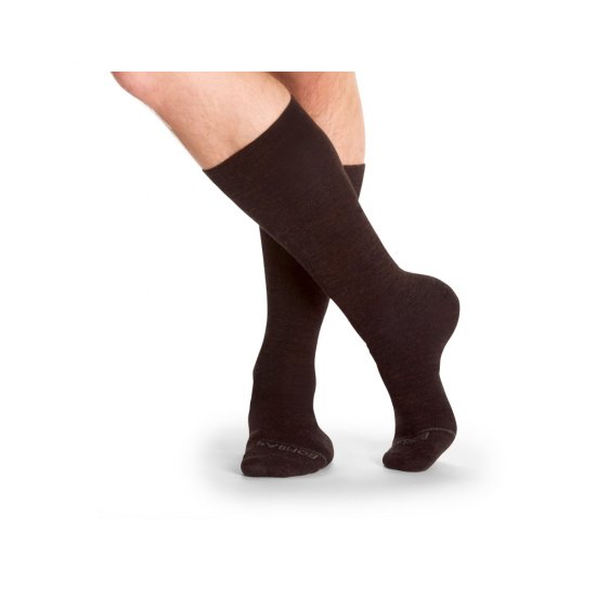 Bombas Men\'s Merino Wool Blend Dress Over the Calf Sock 5-Pack