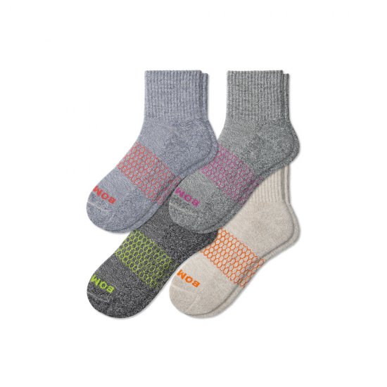 Bombas Women's Quarter Sock 4-Pack