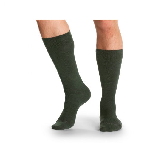 Bombas Men\'s Merino Wool Blend Dress Over the Calf Socks