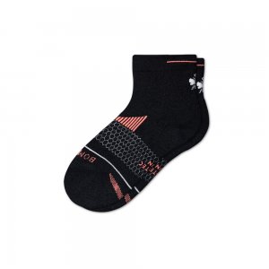 Bombas Women's Merino Wool Blend Running Quarter Socks