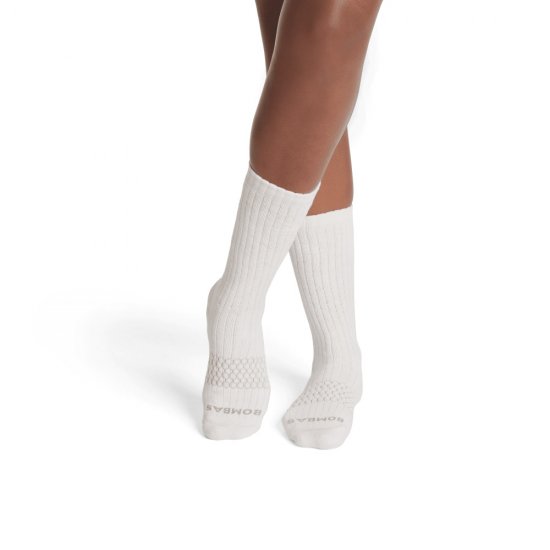 Bombas Women\'s Chunky Ragg Calf Sock 4-Pack