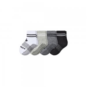 Bombas Toddler Originals Gripper Calf Sock 4-Pack