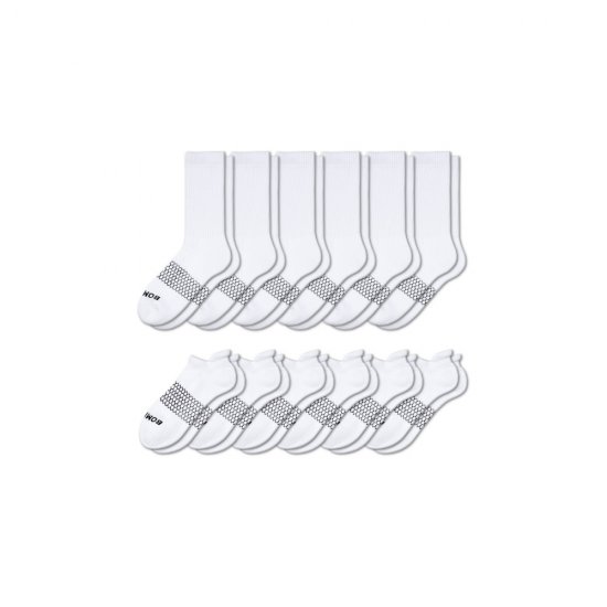 Bombas Men's Calf & Ankle Sock 12-Pack