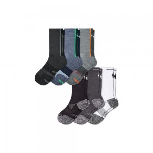 Bombas Men's Running Calf Sock 6-Pack