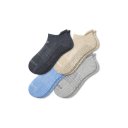 Bombas Men's Grippers Ankle Sock 4-Pack