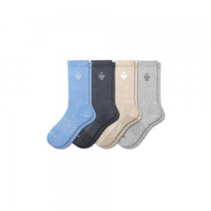 Bombas Women's Gripper Calf Sock 4-Pack