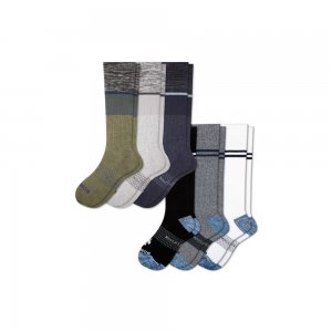 Bombas Men's Everyday Compression Sock 6-Pack (15-20mmHg)