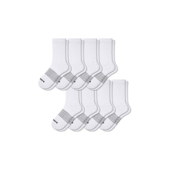 Bombas Women's Solids Half Calf Sock 8-Pack