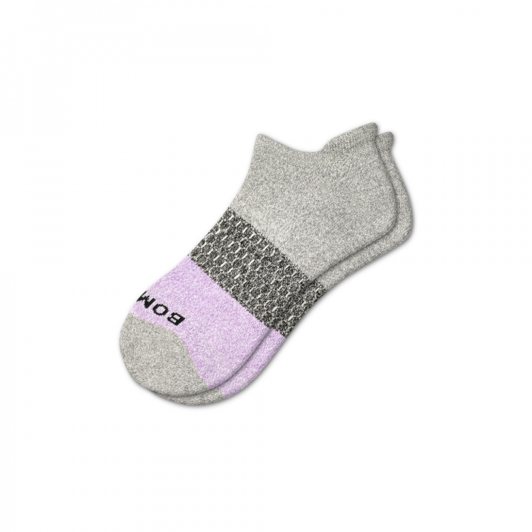 Bombas Women's Tri-Block Ankle Socks - Click Image to Close