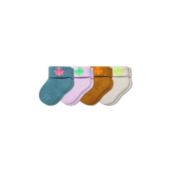 Bombas Baby Socks 4-Pack (0-6 Months)