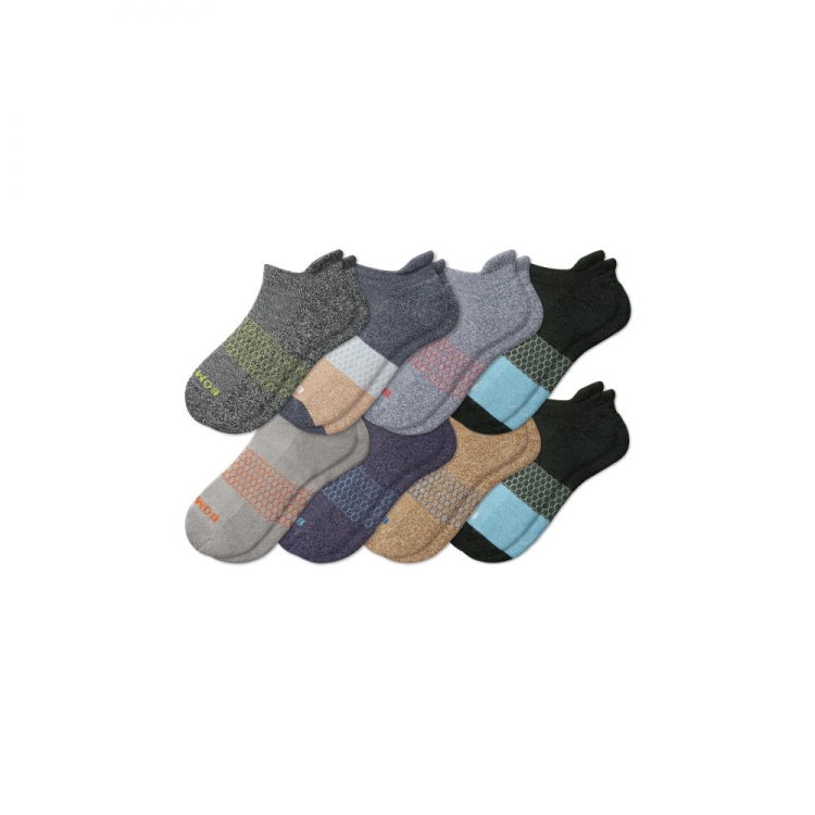 Bombas Men's Ankle Sock 8-Pack - Click Image to Close
