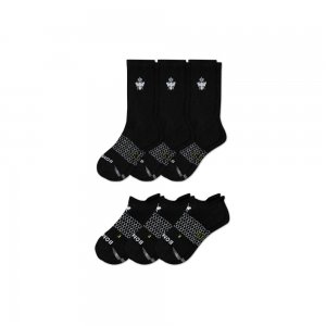 Bombas Men's All-Purpose Performance Calf & Ankle Sock 6-Pack