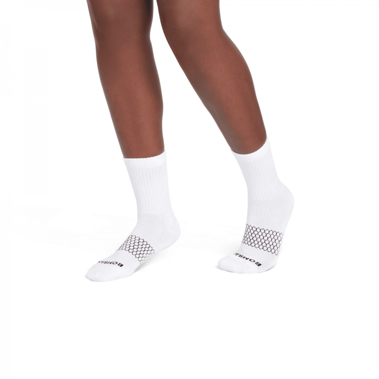 Bombas Women's Solids Half Calf Sock 8-Pack - Click Image to Close
