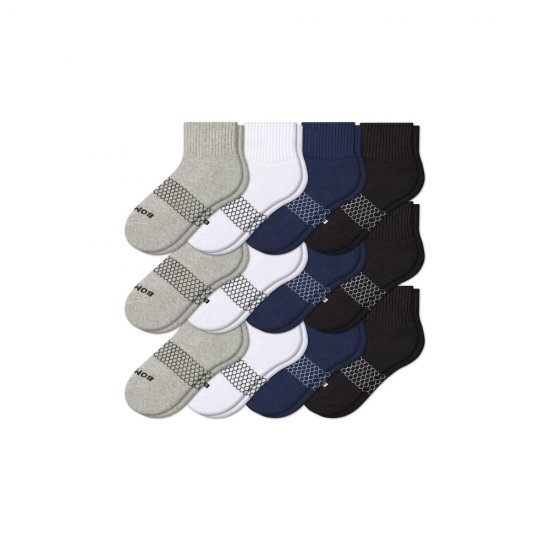 Bombas Men's Quarter Sock 12-Pack