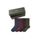 Bombas Men's Dress Calf Sock 4-Pack Gift Box