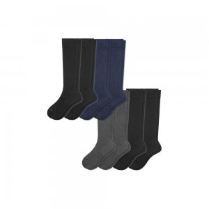 Bombas Men's Dress Over the Calf Sock 8-Pack