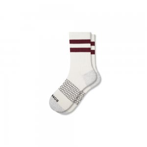 Bombas Women's Vintage Stripes Half Calf Socks