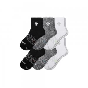 Bombas Men's All-Purpose Performance Quarter Sock 6-Pack