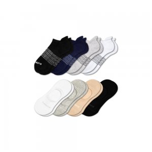 Bombas Women's Ankle & Lightweight No Show Sock 8-Pack
