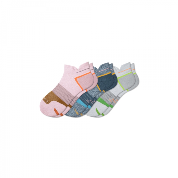 Bombas Women's Running Ankle Sock 3-Pack - Click Image to Close