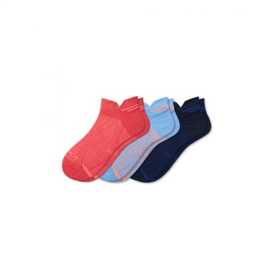 Bombas Women's Lightweight Athletic Ankle Sock 3-Pack