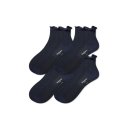 Bombas Women's Pointelle Frill Quarter Sock 4-Pack