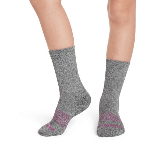 Bombas Youth Marl Calf Sock 4-Pack