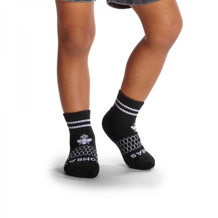 Bombas Toddler Originals Gripper Calf Sock 4-Pack - Click Image to Close