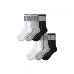 Bombas Women's Reflec-Tec All-Purpose Calf Sock 6-Pack