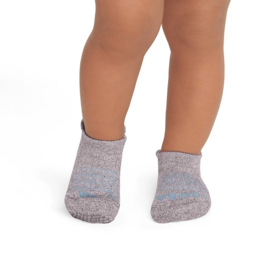 Bombas Toddler Marl Gripper Ankle Sock 4-Pack