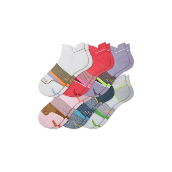 Bombas Women's Running Ankle Sock 6-Pack