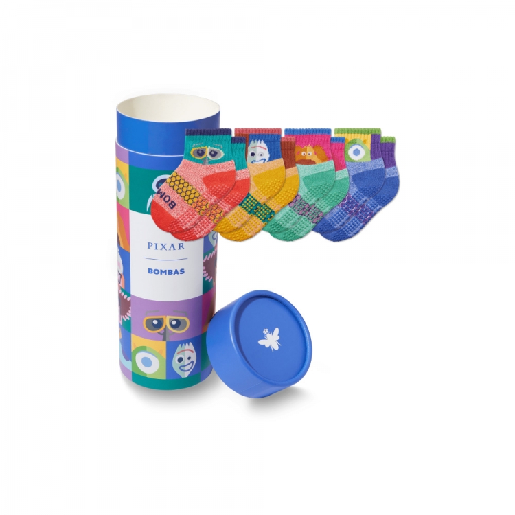 Bombas Toddler Pixar | Bombas Calf Sock 4-Pack Gift Box - Click Image to Close