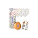 Bombas Toddler Confetti Gripper Calf Sock 4-Pack Gift Box Bombas Toddler Confetti Gripper Calf Sock 4-Pack Gift Box
