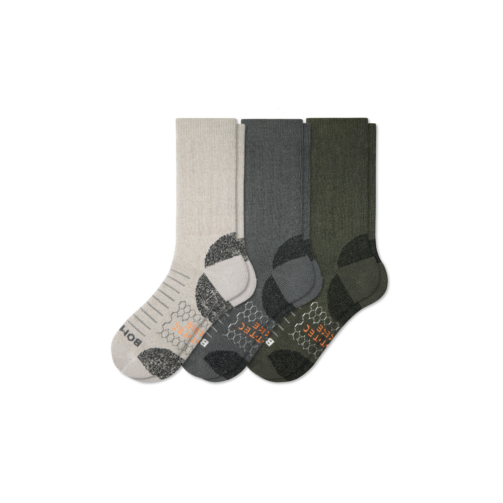 Bombas Women's Hiking Calf Sock 3-Pack