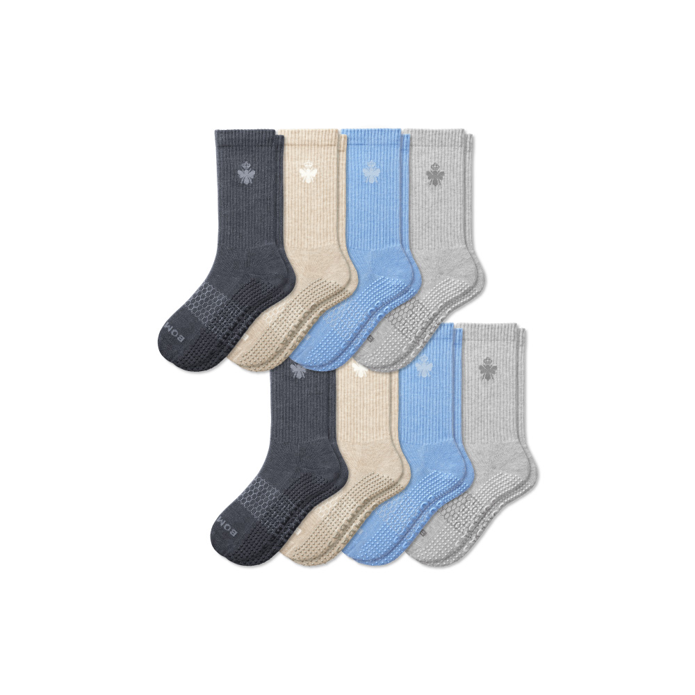 Bombas Men's Gripper Calf Sock 8-Pack
